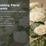 Wedding floral arrangements